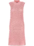 Jil Sander crochet dress - Pink