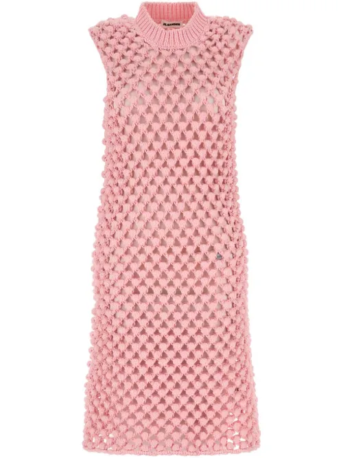 Robe longue en crochet - Jil Sander - Modalova
