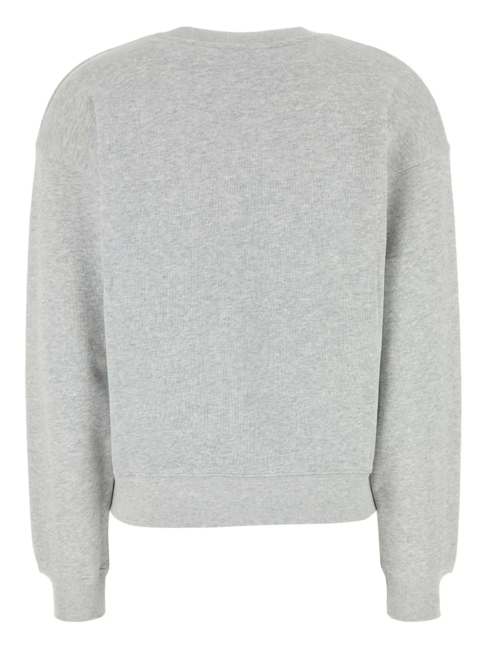 Maison Kitsuné embroidered-logo sweatshirt - Grijs