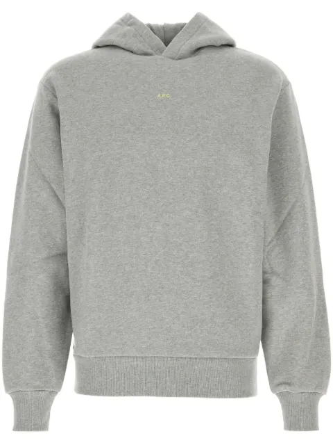 A.P.C. logo-print hoodie 
