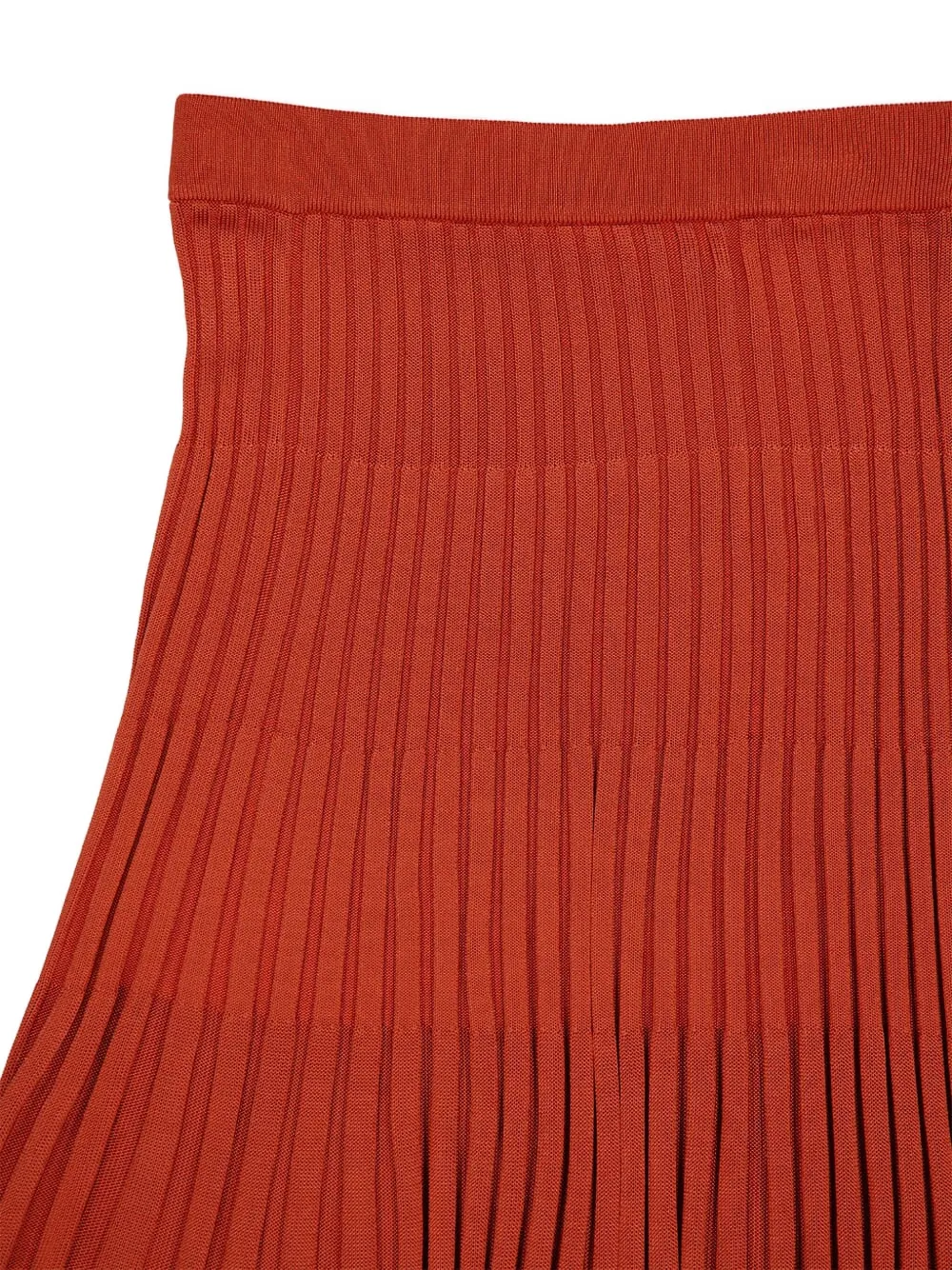 ZIMMERMANN pleated knit skirt - Rood