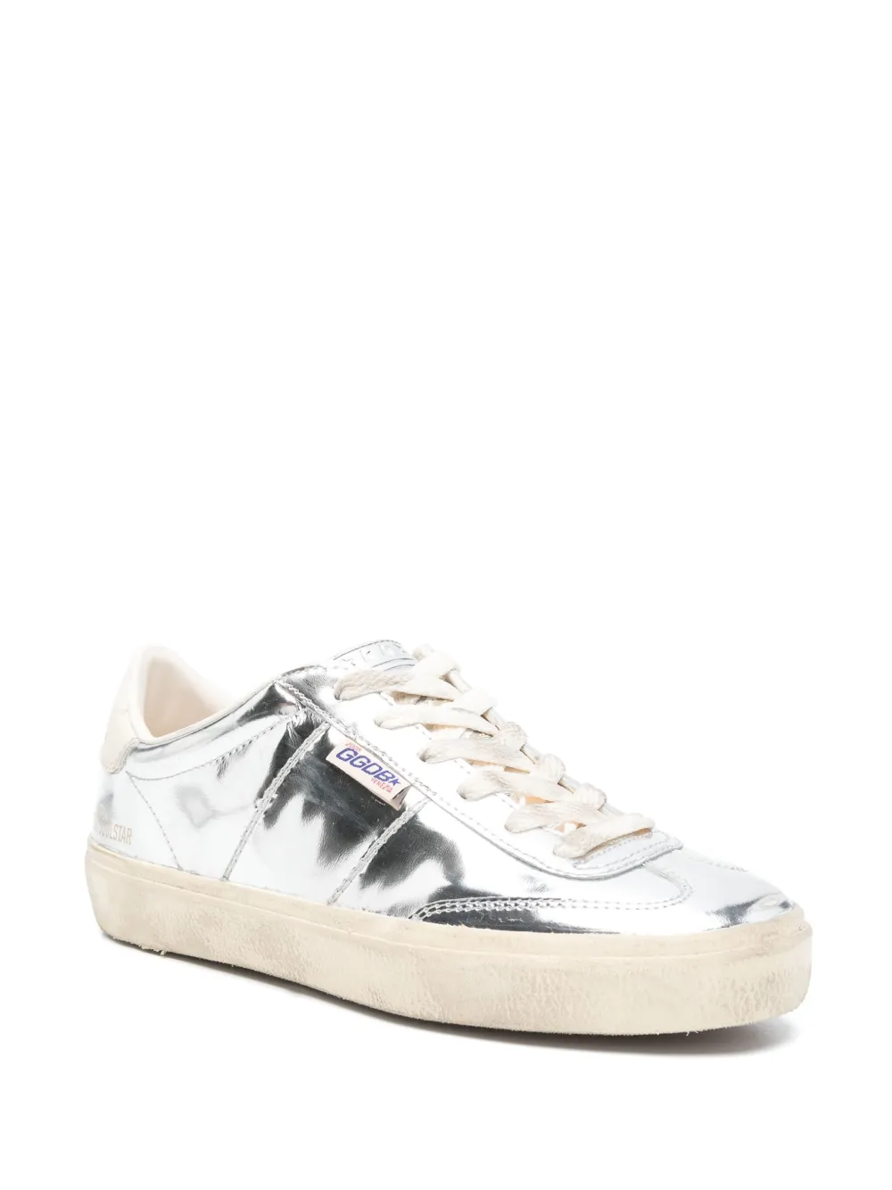 Golden Goose Soul Star suède sneakers - Zilver