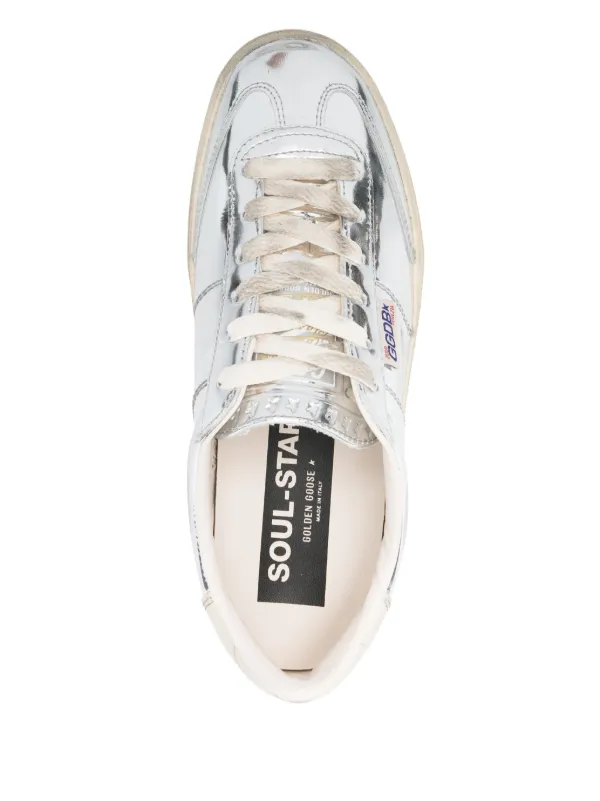 Golden Goose Soul Star Sneaker スニーカー ロゴ Men's Soul Star in black bio-based nappa