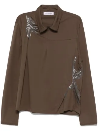 Kiko Kostadinov Alec K-Dart Tシャツ | ブラウン | FARFETCH JP