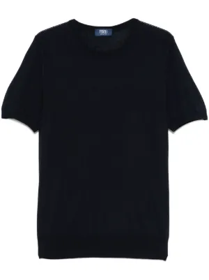 Tシャツ・カットソー Fedeli FW22 Long-sleeved crew-neck T-shirt (5UIF0117 36) 楽天市場】FEDELI フェデーリ（Tシャツ・カットソー｜トップス