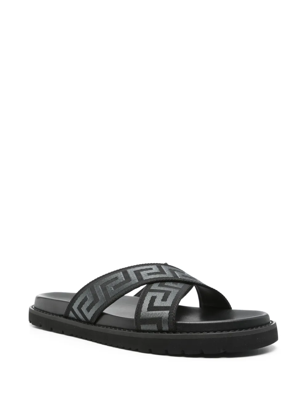 Versace Greca slides Black