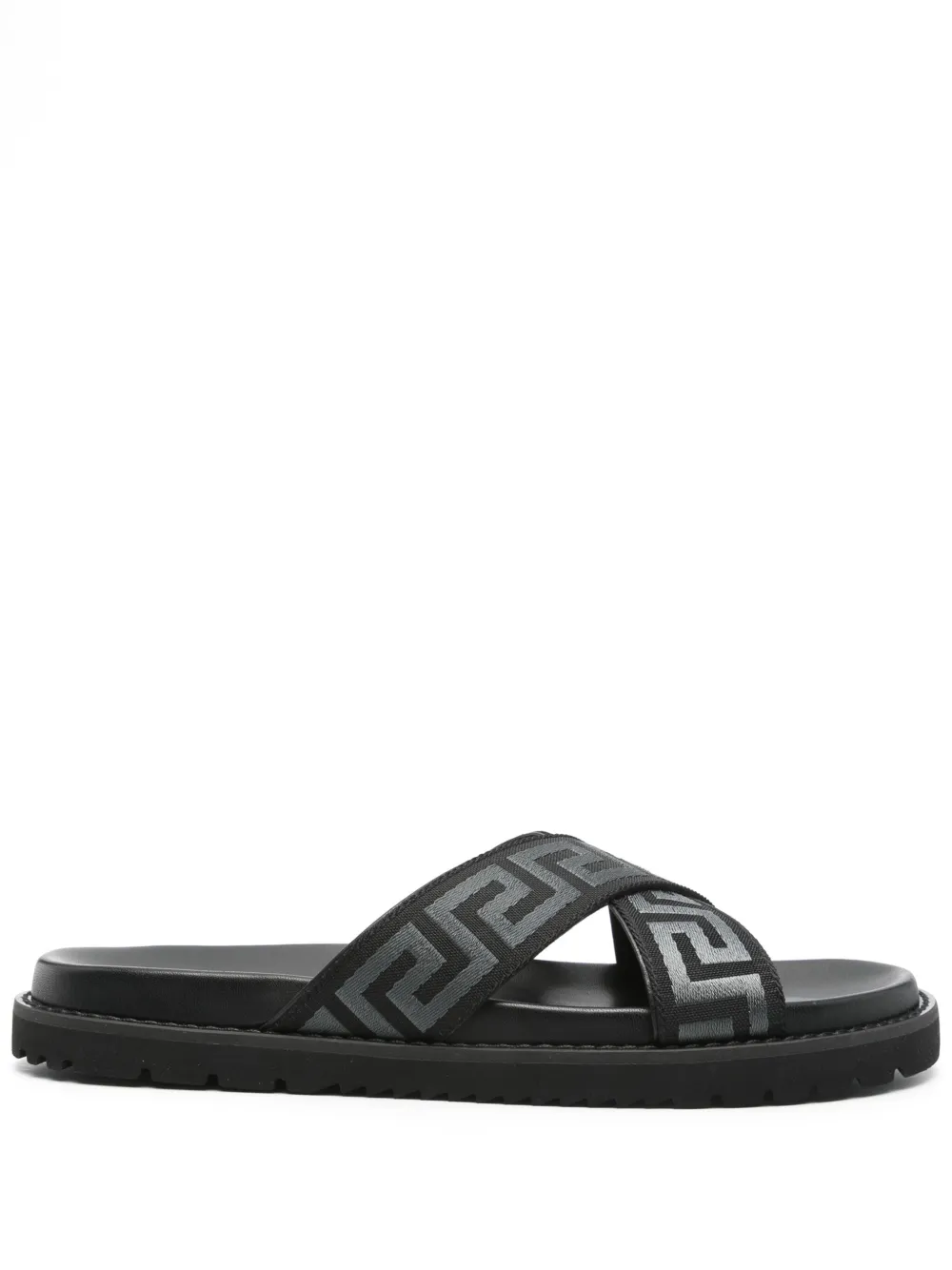 Versace Greca slides Black