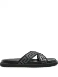Versace Greca slides - Black
