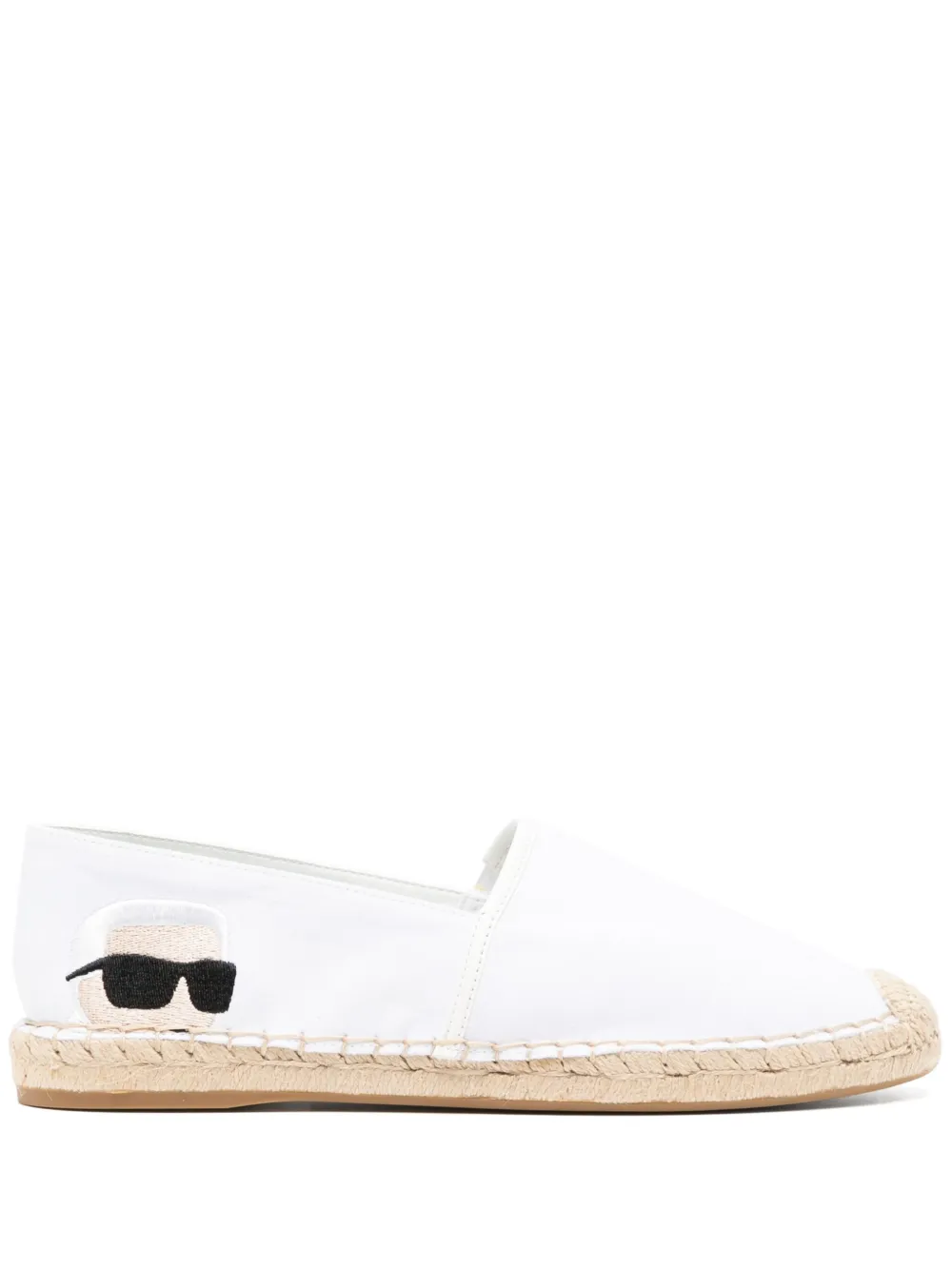 Karl Lagerfeld Kamani espadrilles White