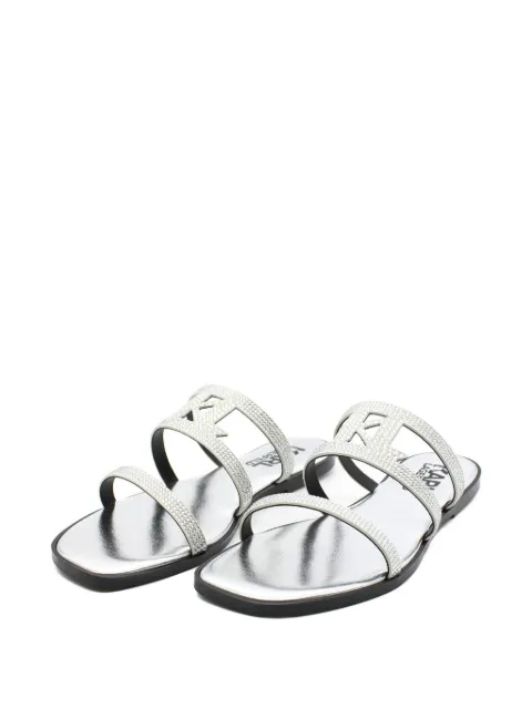 Karl Lagerfeld Olympia rhinestone-embellished sandals
