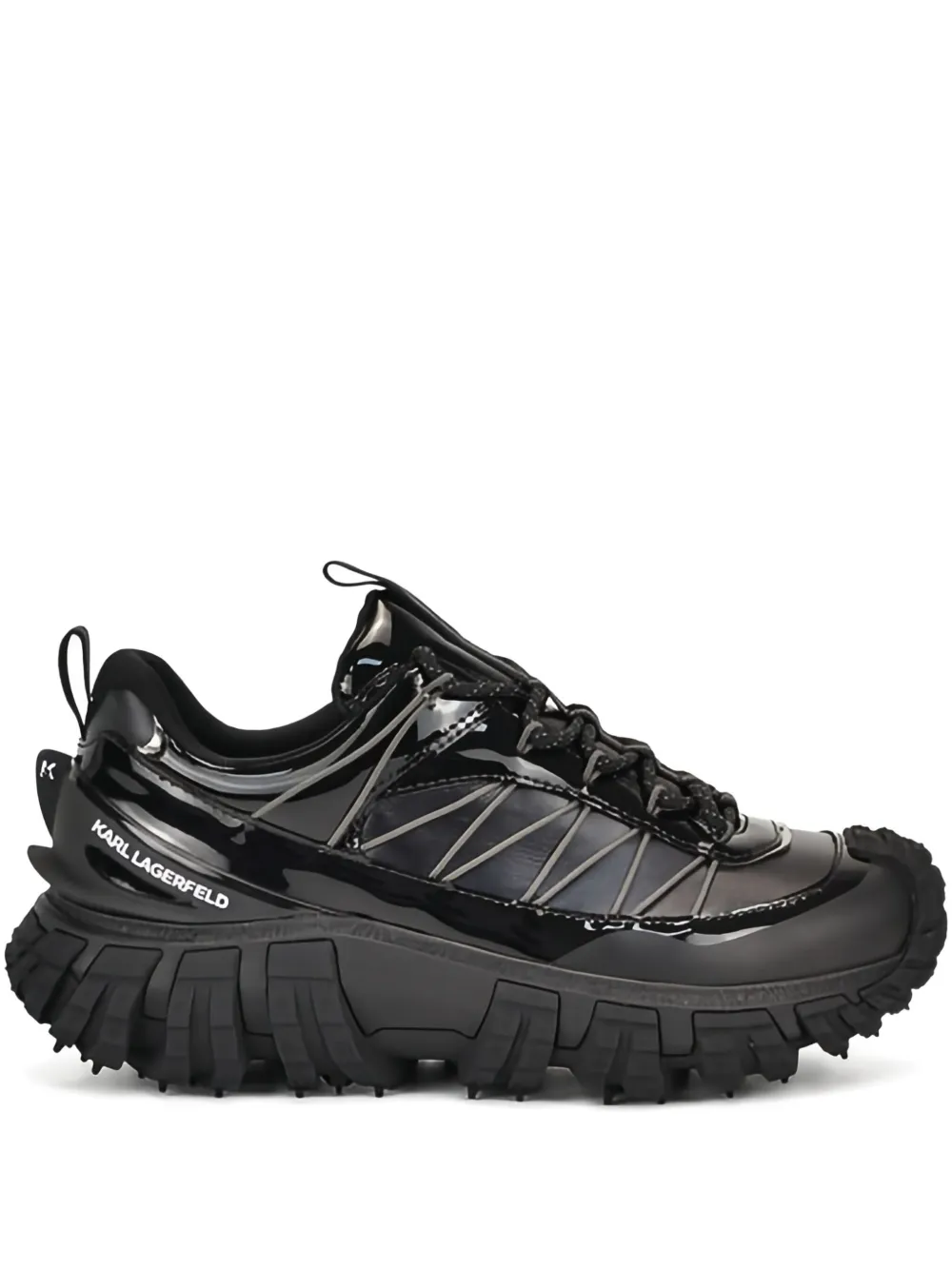 Karl Lagerfeld K TRAIL-KC KROSS lace-up snekares Black