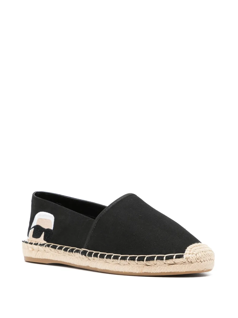 Karl Lagerfeld Kamani espadrilles - Zwart