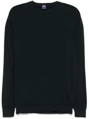 Tシャツ・カットソー FEDELI Men Sweater 7UI07725 BLACK Fedeli Clothing for Men | Shop Now on FARFETCH