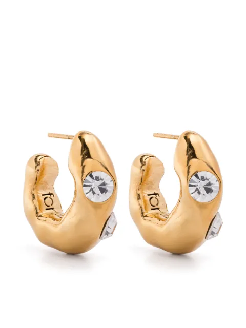 Forte Forte 18K gold plated earrings