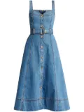 Aje denim midi jacket - Blue