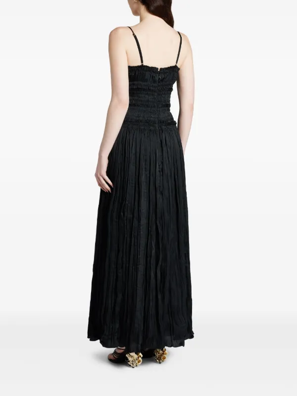 aje black formal dress Juniper Gown-BLACK / 4