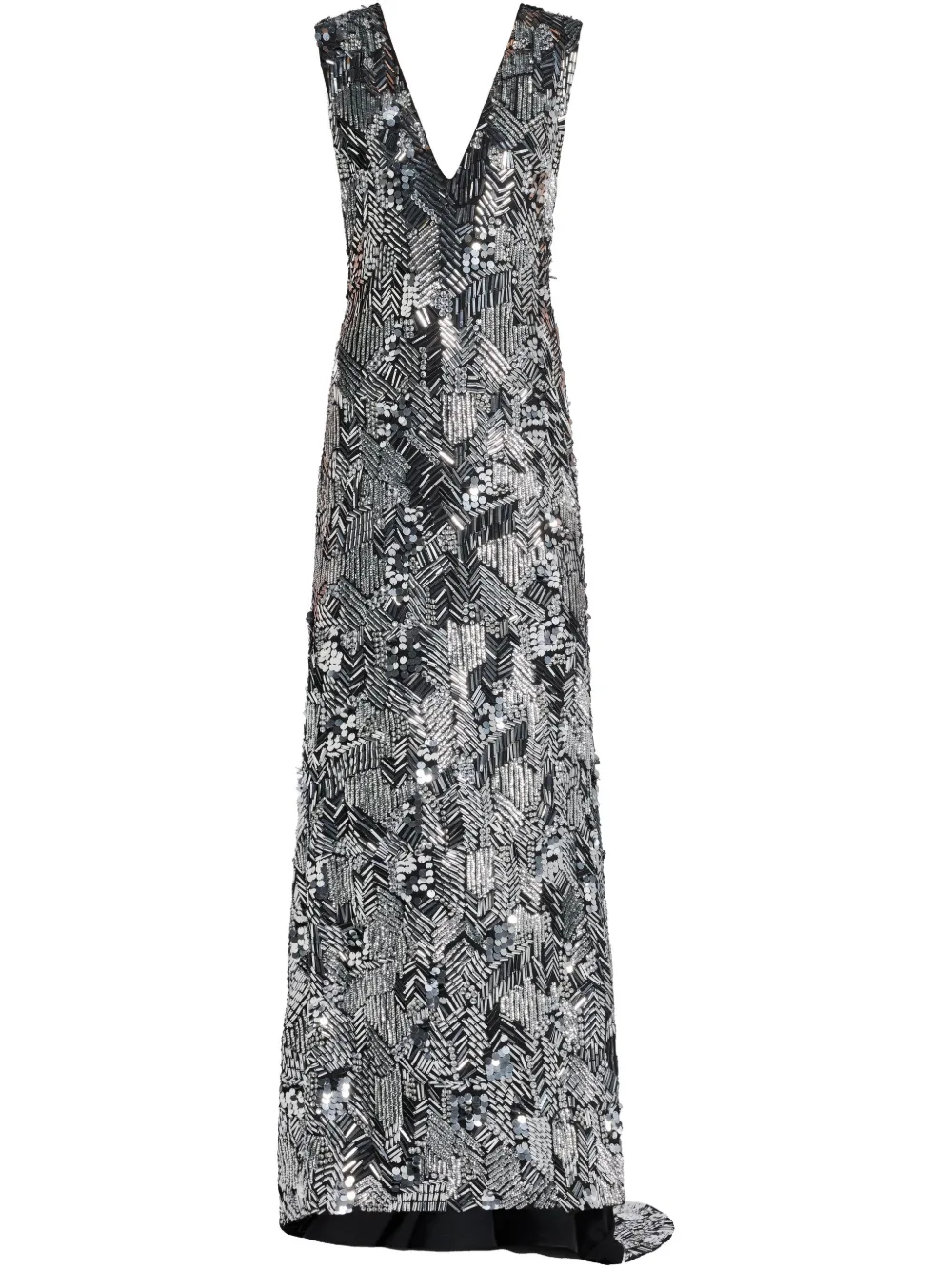 sequin-embellished maxi dress