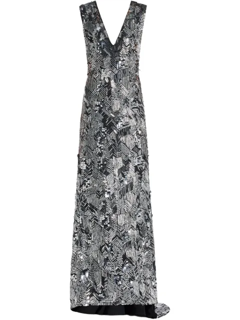 ILTA sequin-embellished maxi dress