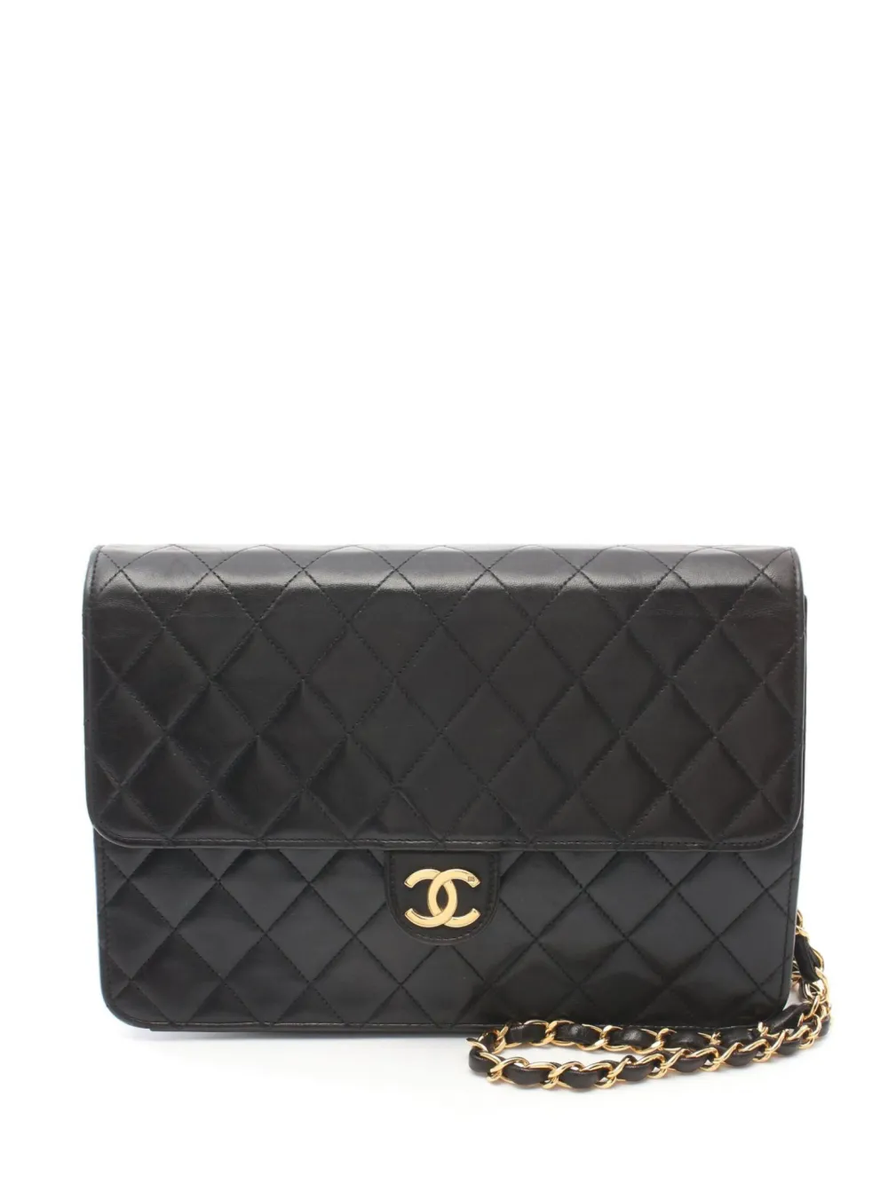 CHANEL Pre-Owned 1997-1999 ショルダーバッグ - ブラック CHANEL Pre-Owned 1997-1999 ショルダーバッグ - ブラック