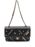 CHANEL Pre-Owned 2021-2022 W Flap crossbody bag - Black