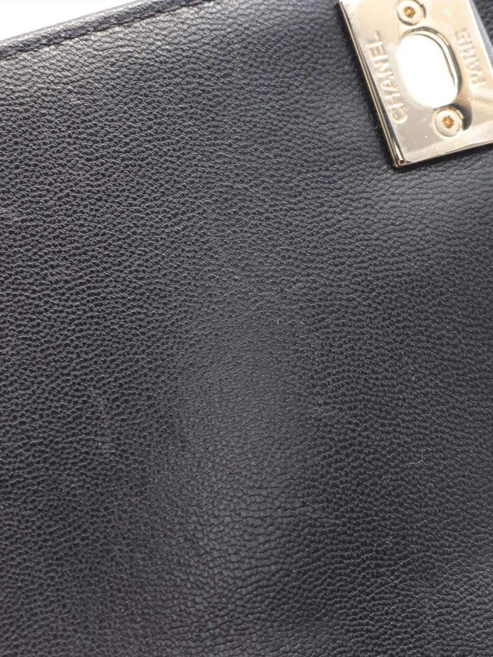 Pre-owned Chanel 2021-2022 Extra Mini Coco Handle Bag In Black