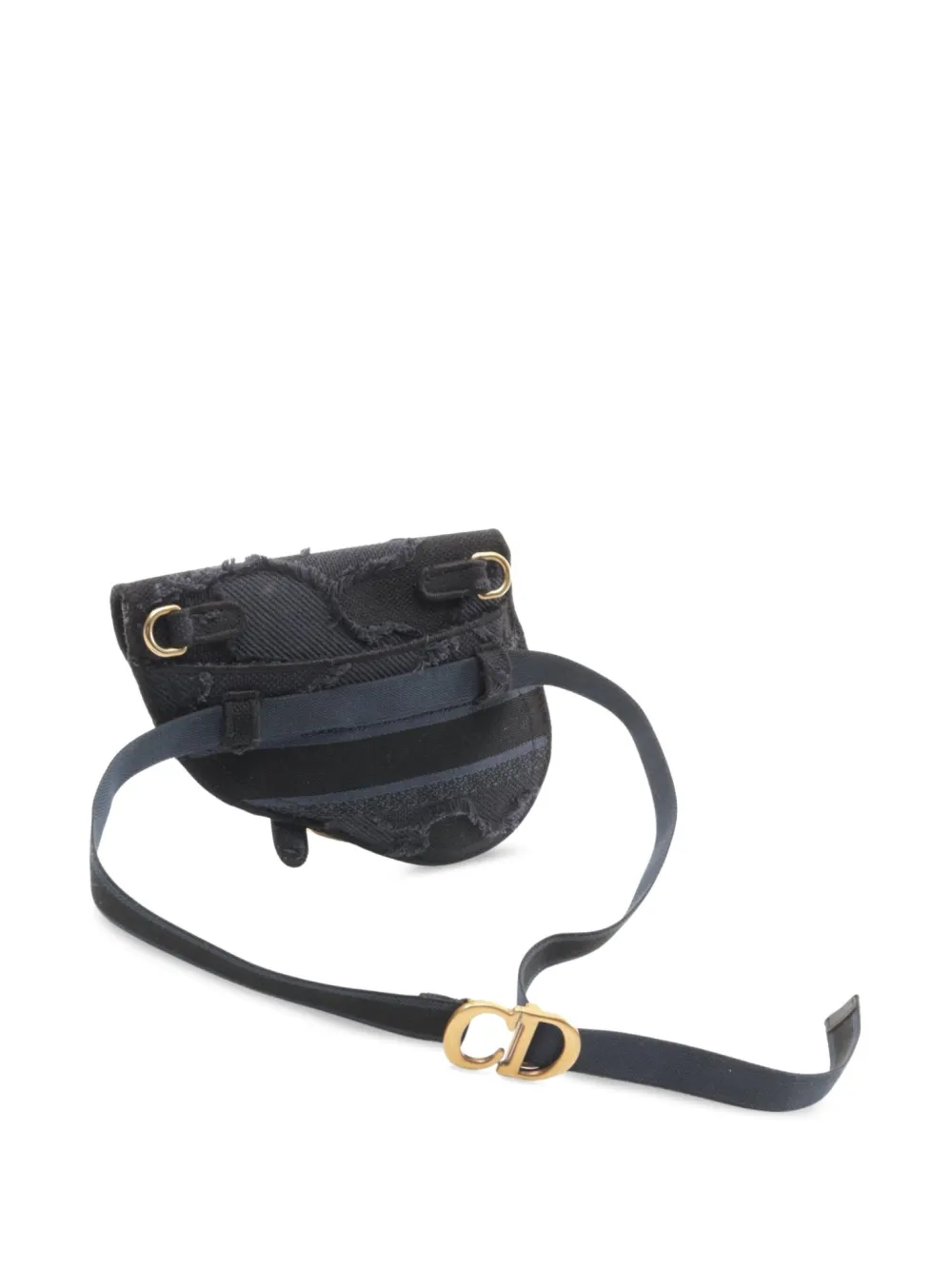 Christian Dior Pre-Owned 10s Saddle belt bag - Blauw