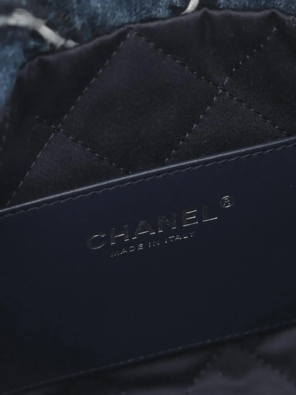 Pre-owned Chanel 2021's Mini 22 Shoulder Bag In Blue