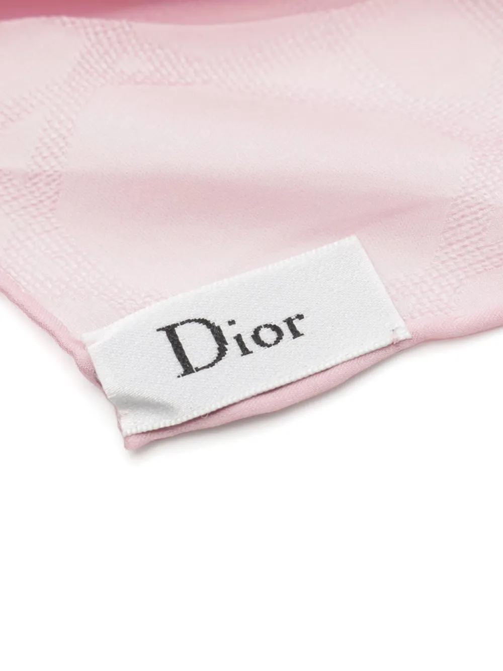 Christian Dior Pre-Owned 2010s Cannage sjaal - Roze