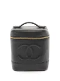 CHANEL Pre-Owned 2000-2002 CC vanity handbag - Black