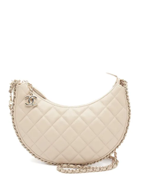 CHANEL Pre-Owned 2021 스몰 퀼팅 숄더 백