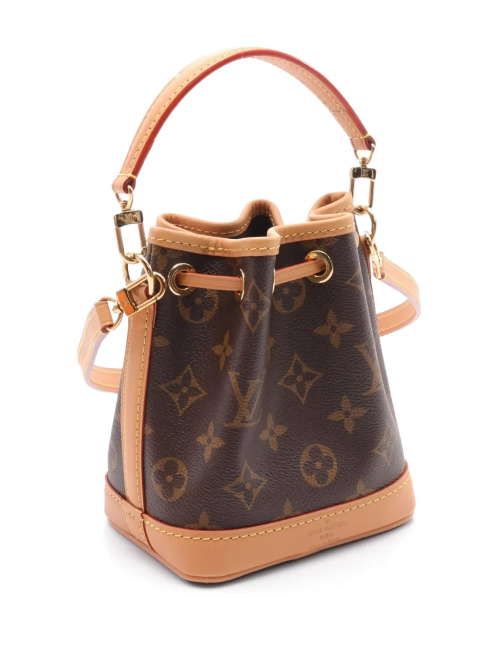 Louis Vuitton Pre-Owned 2021 Nano Noe bucket bag - Bruin