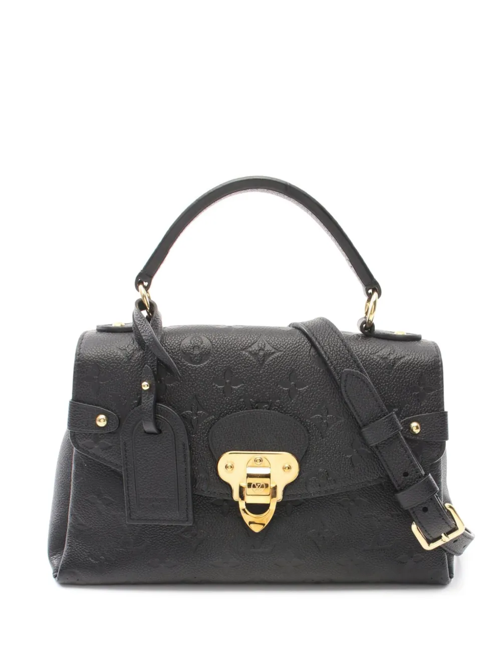 Louis Vuitton Pre-Owned 2019 ジョルジュ BB ハンドバッグ - ブラック Louis Vuitton Pre-Owned 2019 ジョルジュ BB ハンドバッグ - ブラック