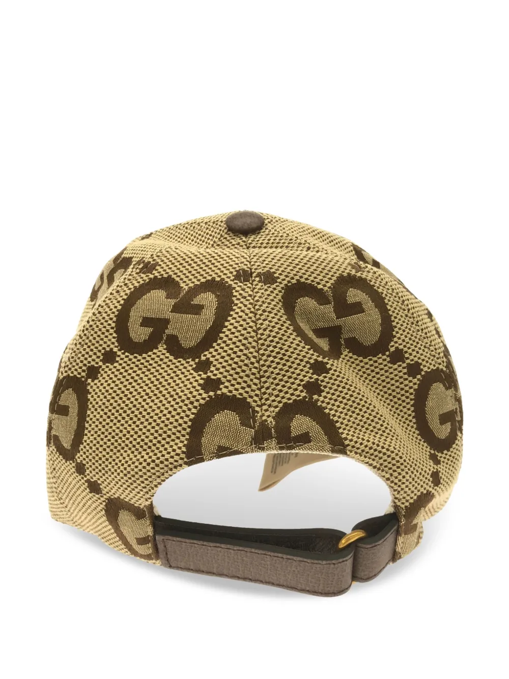 Gucci Pre-Owned 20's Jumbo GG baseball cap - Beige