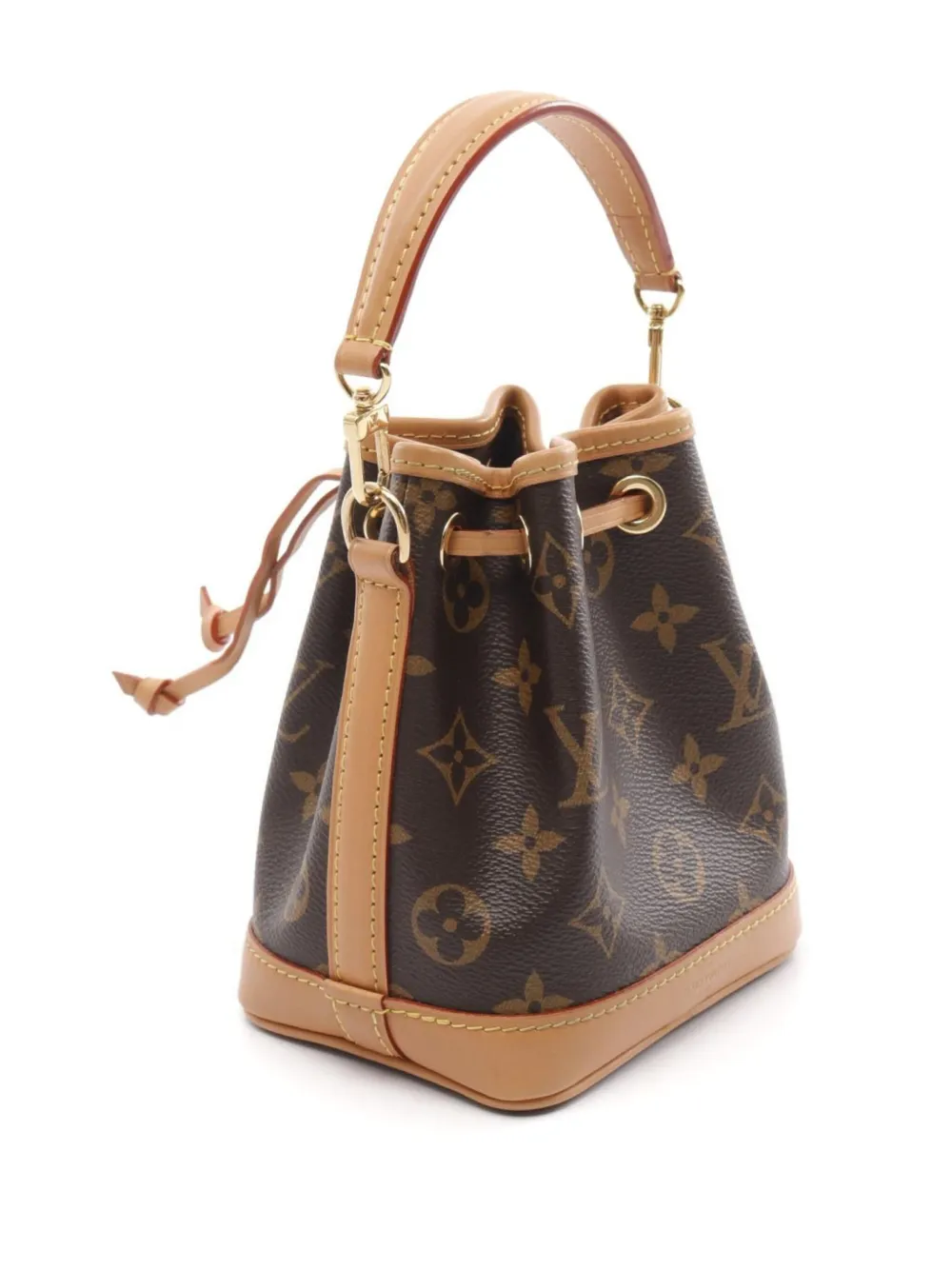 Louis Vuitton Pre-Owned 2021 nano Noé two-way handbag - Bruin