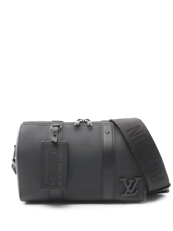 Louis Vuitton Pre-Owned 2021 City Keepall Shoulder Bag Black