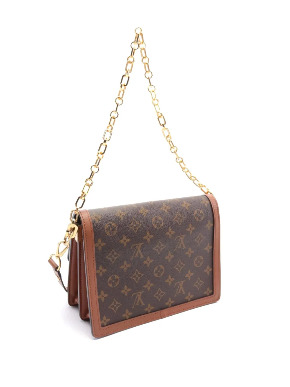 Louis Vuitton Pre-Owned 2021 Dauphine MM shoulder bag - Bruin