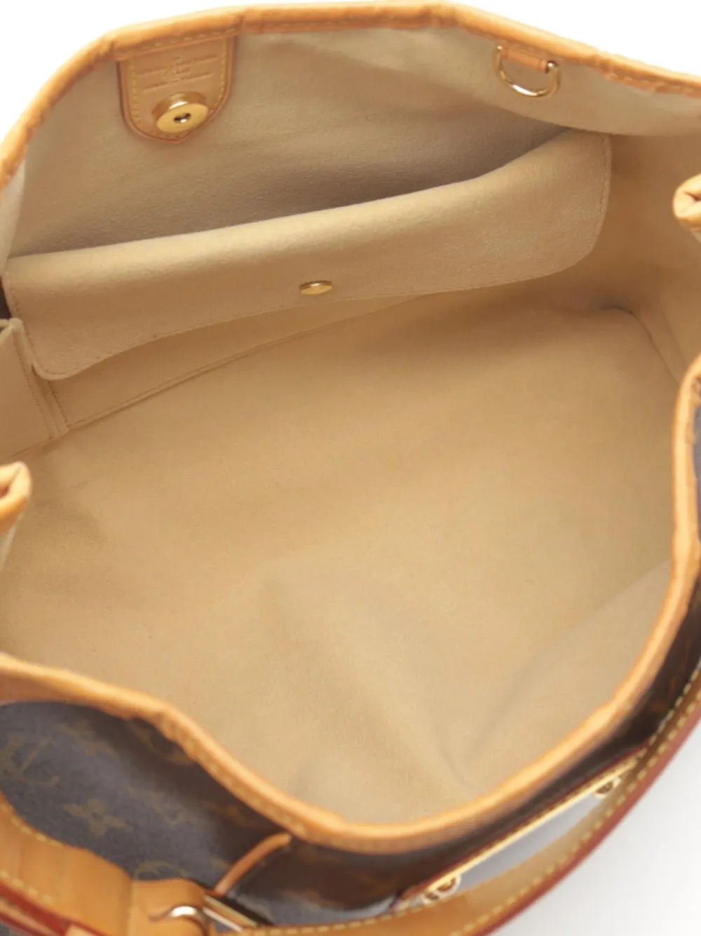 Pre-owned Louis Vuitton 2012 Galliera Pm Shoulder Bag In 褐色