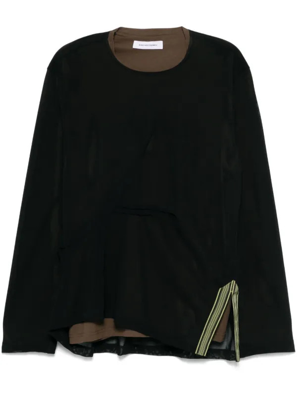 Kiko Kostadinov Inex トップ | ブラック | FARFETCH JP