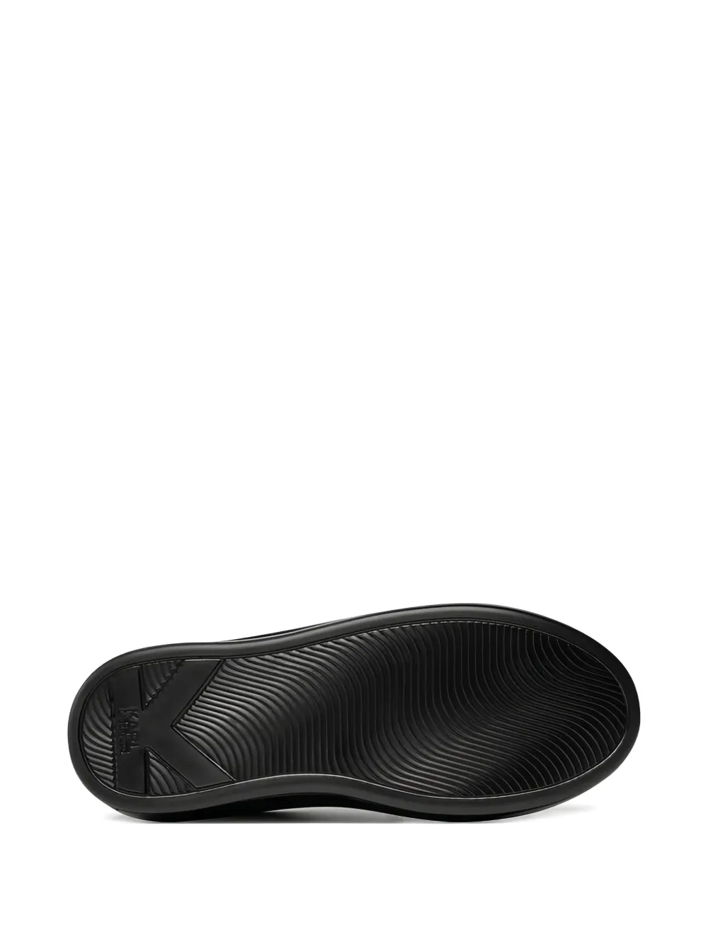 Karl Lagerfeld glitter-embellished trainers Black