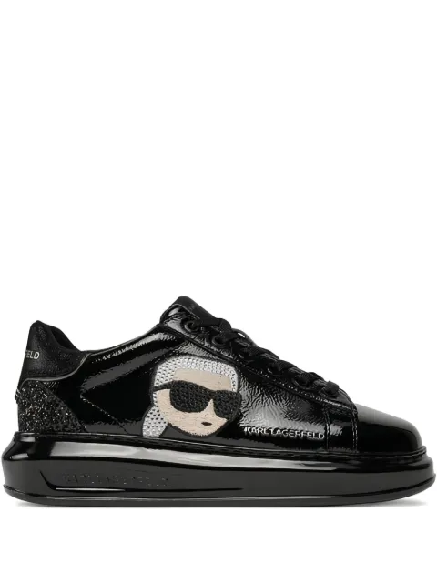 Karl Lagerfeld glitter-embellished trainers