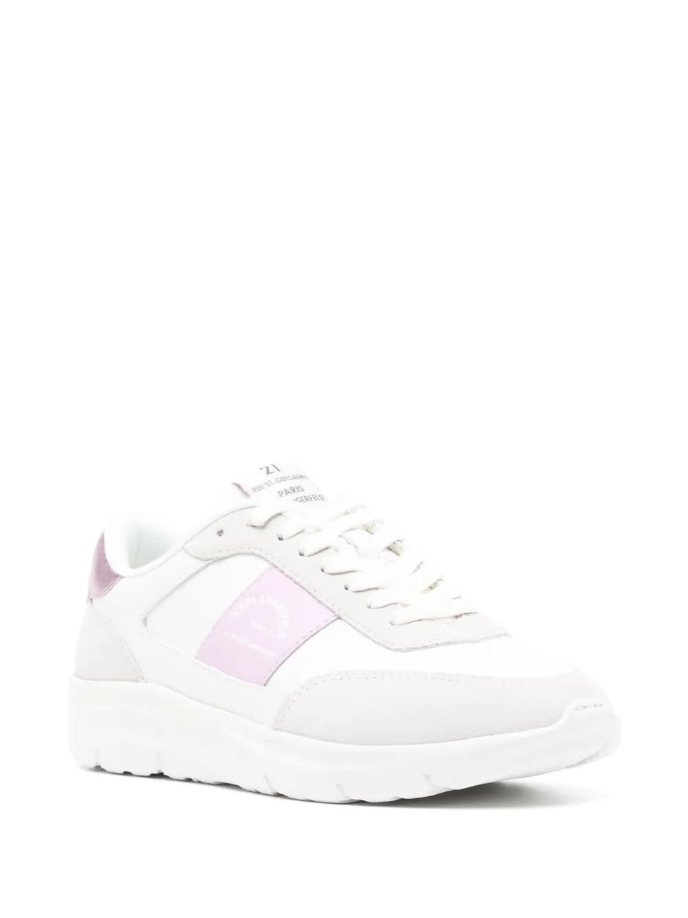 Karl Lagerfeld Serger sneakers - Wit