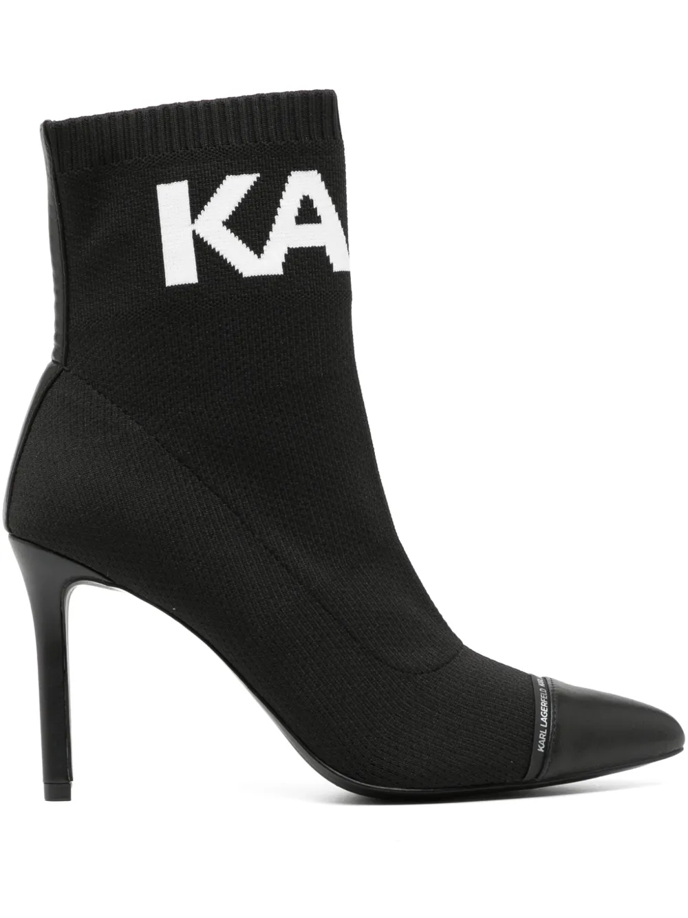 Karl Lagerfeld 96mm Pandara boots – Black