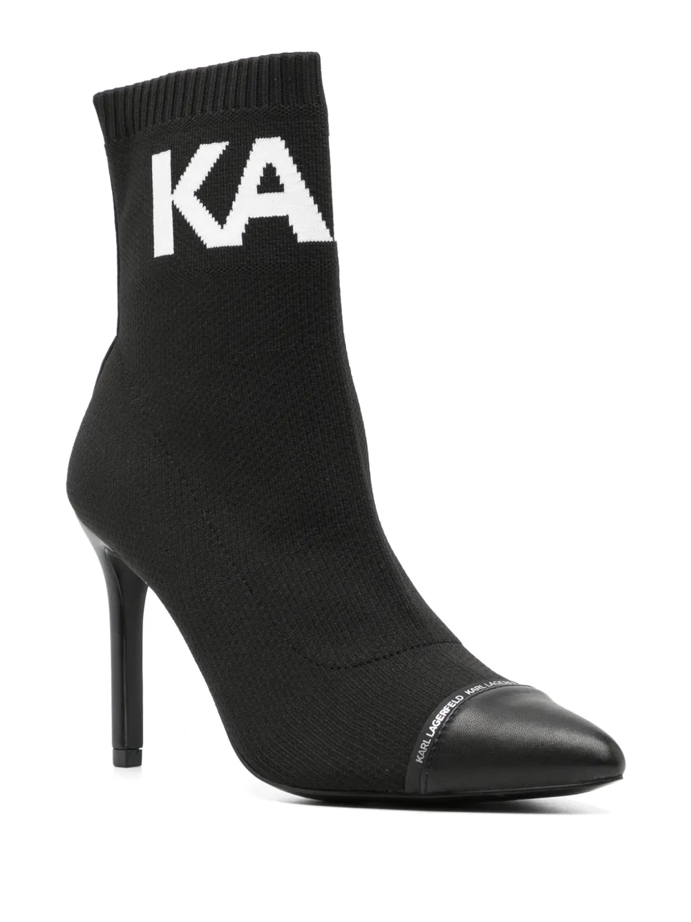 Karl Lagerfeld 96mm Pandara boots Black