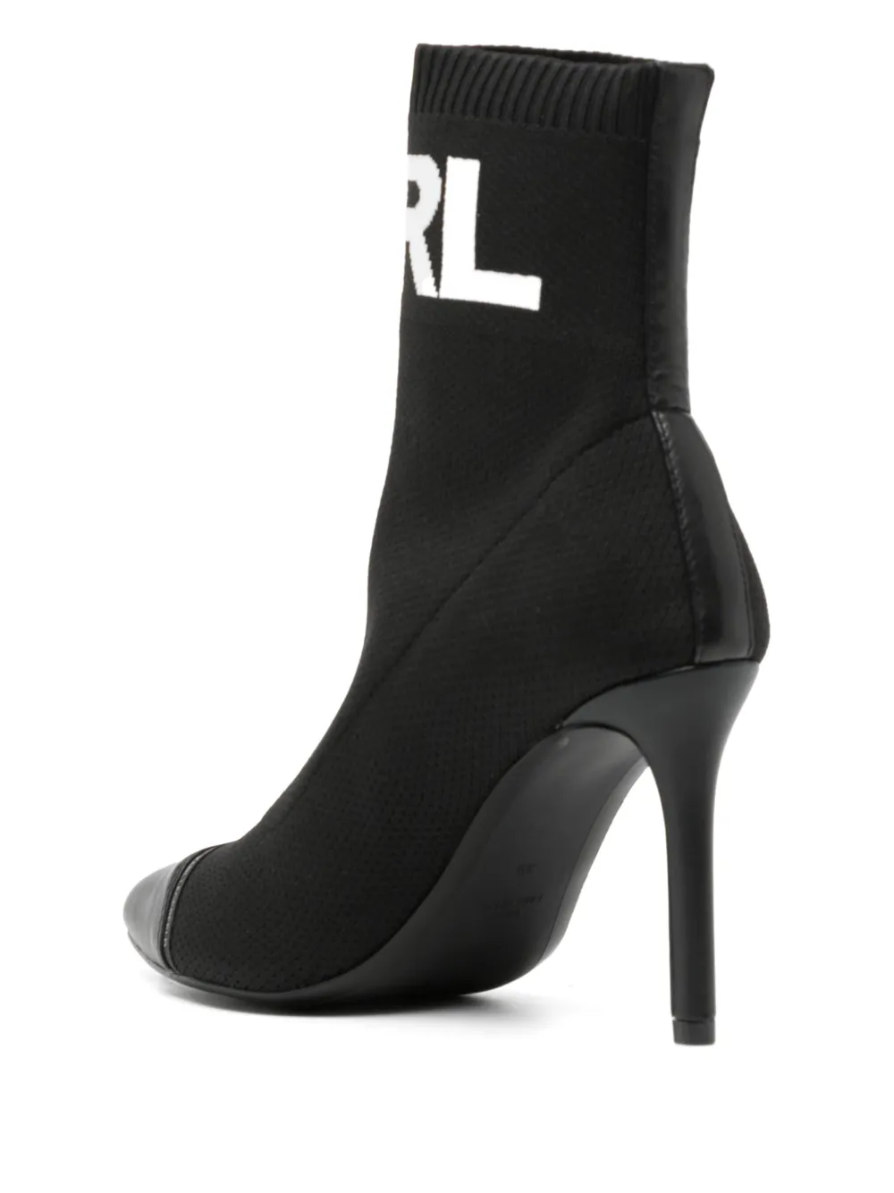 Karl Lagerfeld 96mm Pandara boots Black