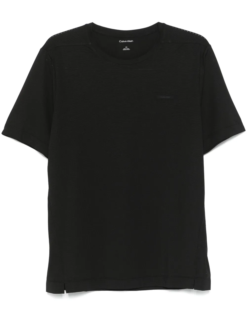 Calvin Klein playera con logo de goma | negro | Image 1