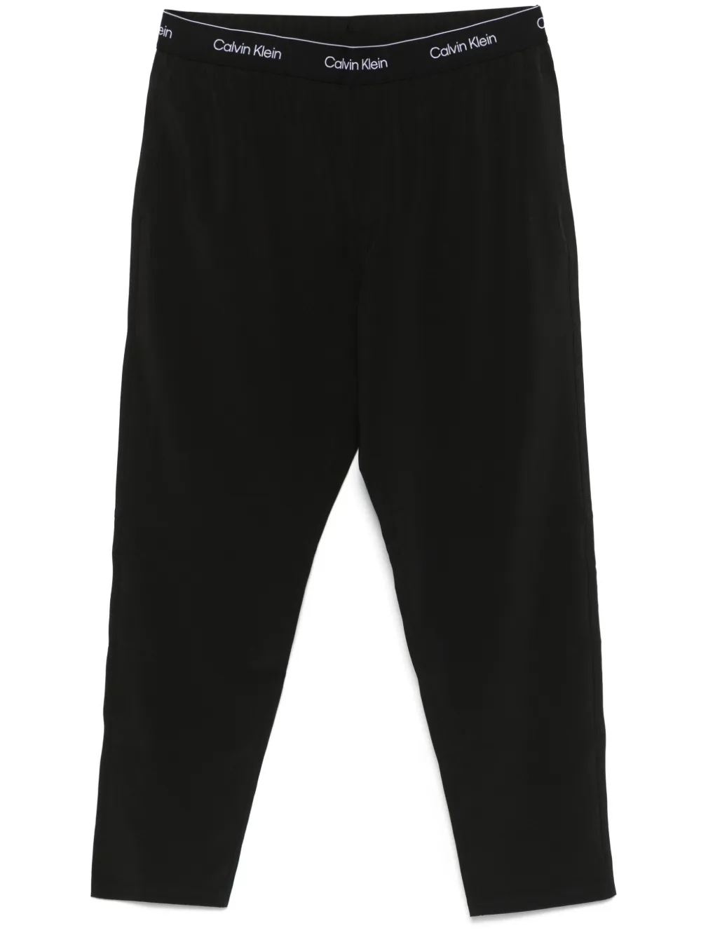 Calvin Klein logo-waistband sweatpants – Black