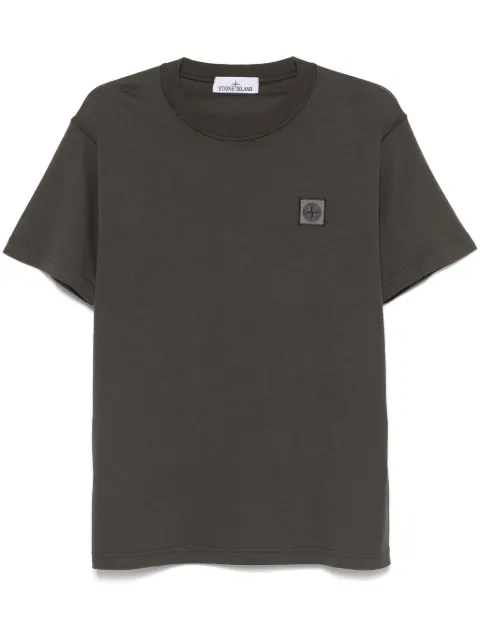 Stone Island playera con parche de brújula