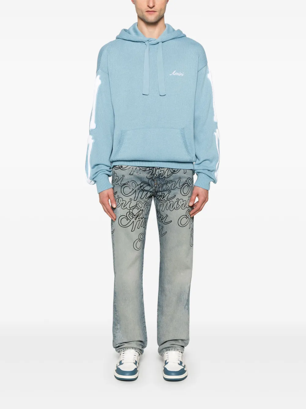 AMIRI Jeans met print - Blauw