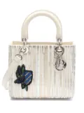 Christian Dior Pre-Owned 00's Lady Dior tote bag - White