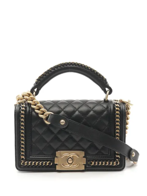 CHANEL Pre-Owned 2018-2019 Boy tote bag